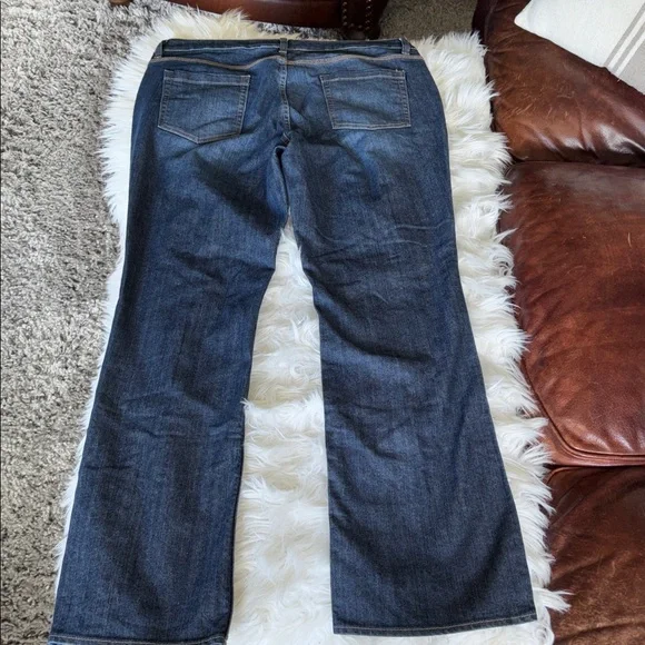 New York & Company Dark Blue Boot Cut Jeans - Picture 5 of 8